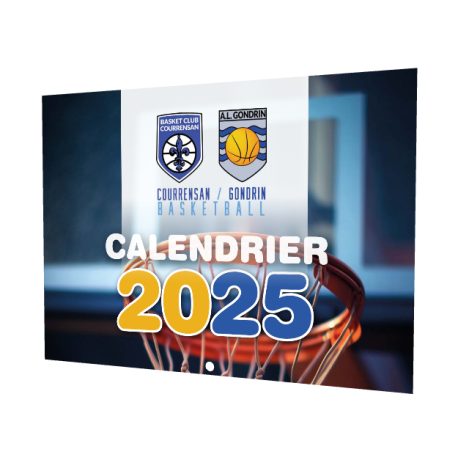 Calendrier A3 ● 16 pages ● reliure 2 agrafes