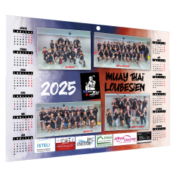 Calendrier A3 ● cartonné ● recto