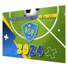 Calendrier A4 ● 12 pages ● reliure 2 agrafes