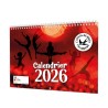 Calendrier A3 ● 12 pages ● reliure spirale métallique