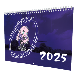 Calendrier A3 ● 12 pages ● reliure spirale métallique