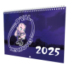 Calendrier A3 ● 12 pages ● reliure spirale métallique