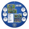 Calendrier rond ● cartonné ● recto| verso